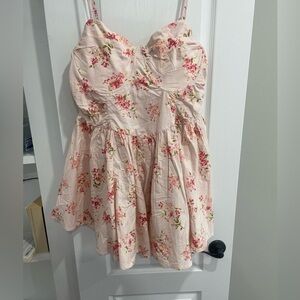 Corset top mini dress